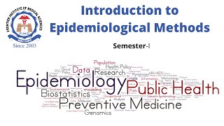 Introduction to Epidemiological Methods [upl. by Llerad]