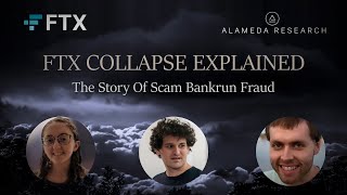 FTX Collapse Explained  The Story Of Scam Bankrun Fraud [upl. by Ahsimik]