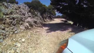 Driving down mount Ainos Cephalonia Greece 1080p FullHD [upl. by Elok73]