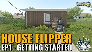 House Flipper Game  EP1  Getting Started [upl. by Bald]