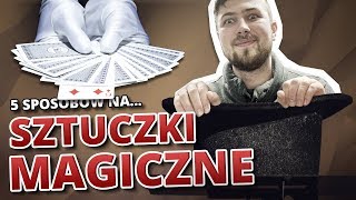 5 sposobów na SZTUCZKI MAGICZNE  lewitujący stolik  czytanie w myślach [upl. by Tynan]