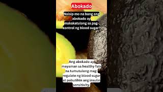 Isama ang abocado sa diet ng mga Diabetic [upl. by Ula]