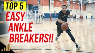 5 Easy Basketball Moves To Shift Defenders and BREAK ANKLES [upl. by Ronnie179]