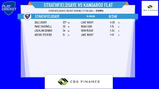 Bendigo District CA  2nd XI Jack Kidd Shield  Rd11  Strathfieldsaye v Kangaroo Flat  Day 1 [upl. by Eniamurt]