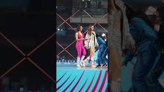 Kiara Advani Kriti Sanon AP Dhillon bollywood mumbai cricket wpl2024 dance [upl. by Danzig]