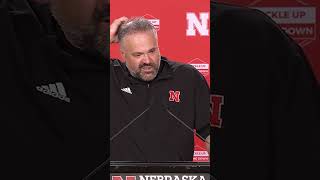 Nebraska coach Matt Rhule gets emotional after Wisconsin win [upl. by Grane]