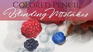 Colored Pencil Blender Mistakes [upl. by Lambart]