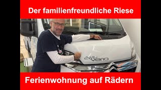 Der familienfreundliche Riese  Pössl 2WIN Vario  Ferienwohnung auf Rädern  Kastenwagen in groß [upl. by Garvey]