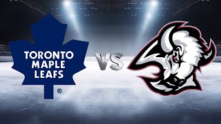 Toronto Maple Leafs 5532 vs Buffalo Sabres 591 [upl. by Rahel946]