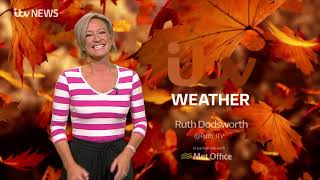 Ruth Dodsworth Wales ITV Weather 1st October 2023 [upl. by Llertniuq]