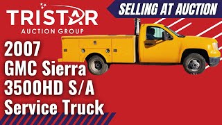 2007 GMC Sierra 3500HD SA Service Truck 4403  Selling at auction [upl. by Ettenaj700]