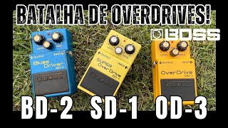 Boss Blues Driver BD2 x Boss Super Overdrive SD1 x Boss Overdrive OD3 [upl. by Aspasia]