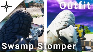 NEW Fortnite quotSwamp Stomperquot Skin Gameplay All Styles  quotSwamp Slicerquot Pickaxe quotSwamp Scalequot [upl. by Ecnaiva789]