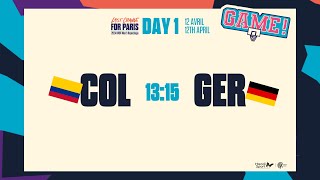 Colombia vs Germany  2024 IWBF Mens Repechage Game 2  Last Chance for Paris [upl. by Hoxsie425]