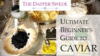 Ultimate beginners guide to CAVIAR Learn about caviar how to eat and speak about it like an expert [upl. by Nnilsia228]