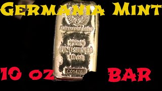 Discover the Germania Mint 10 oz Bar A MustHave for Silver Coin Collectors silverstacking silver [upl. by Nissie]