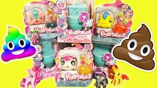 POOPAROOS Unboxing Surpriseroos Toilets amp Pinkie Pie Plays A Prank [upl. by Teerpnam571]