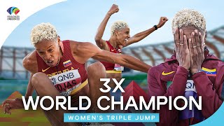 Womens Triple Jump Final  World Athletics Championships Oregon 2022 [upl. by Roselle674]