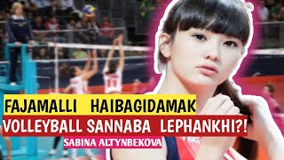 Masak fajamanbei Sannaba leppa takhi😱Sabina Altynbekova [upl. by Ayin537]