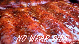 No Wrap Ribs on a Pellet GrillZ GRILLS [upl. by Carley]