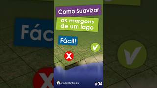 Como suavizar as margens de um lago no The Sims 2 thesims thesims2 sims2 [upl. by Nipahc]