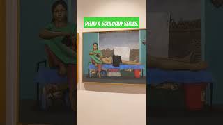 Artist K P Rejis work on display at Dhoomimal artgallery dhoomimal kpreji artist delhi [upl. by Asyla]