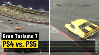 Gran Turismo 7  PS4 vs PS5  Technikvergleich [upl. by Alleynad257]