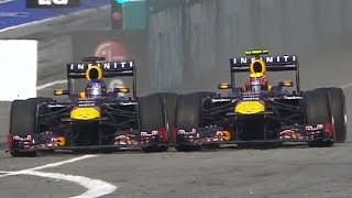 Vettel vs Webber Malaysia 2013 [upl. by Haldeman]