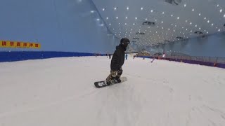 Edited Video 202404 Snowboarding intermediate level 02 [upl. by Pattin617]