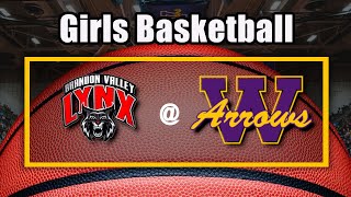 Brandon Valley at Watertown  Girls High School Basketball [upl. by Parhe]