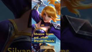 Silvanna teams ml5v5 [upl. by Neirrad187]