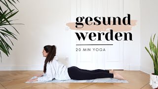 Yoga bei abklingender Erkältung  Sanft bewegen tief atmen und wieder gesund werden  20 Minuten [upl. by Lindner]