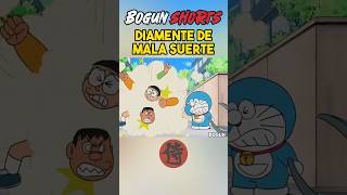 EL DIAMANTE DE LA MALA SUERTE 💎🙈 DORAEMON caricaturas doraemon bogun [upl. by Hardie]