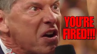 10 Most Shocking Real WWE Firings Ever [upl. by Fernande]