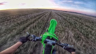 KAWASAKI KX 450  OFF ROAD TEST AND TRACK [upl. by Edecrem]