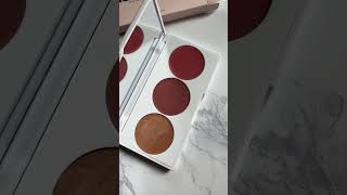 Jones Road Beauty Holiday Lip and Cheek Palette in Golden Pink with Swatches shorts [upl. by Gun625]