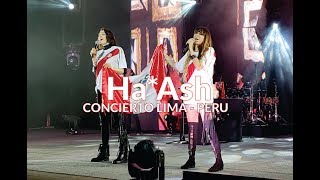 HaAsh Concierto Lima  Peru 2018 Completo  Gigi Aventuras [upl. by Asset]