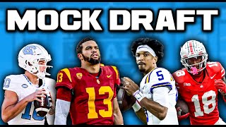 2024 NFL Mock Draft Post Free Agency WITH TRADES [upl. by Hendrix612]