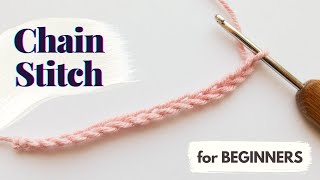 How to Chain Stitch  Crochet for Beginners [upl. by Nabois]