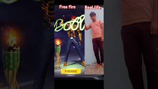 Victory anthem free fire🆚 real life emotetrendingshorts viralvideo freefire [upl. by Neenej]