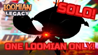 SOLOING Willbound Metronette in Nightmare Raid  Loomian Legacy [upl. by Fisoi]