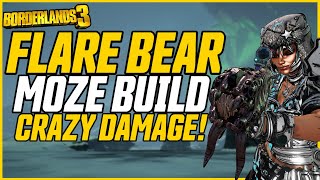 FLARE BEAR MOZE BUILD Cryo Explosions Borderlands 3 Moze Guide  Level 72 M11 [upl. by Wilfreda]