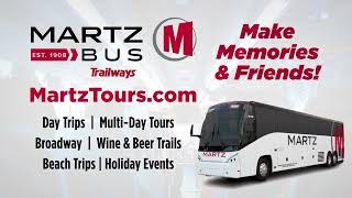 Unforgettable and lasting memories with Martz Bus tours [upl. by Rogerg]