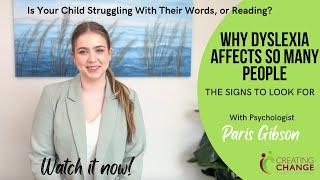 Why dyslexia affects so many people The signs to look for in children [upl. by Anelrahc]