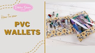 Sewing with Debbie Shore  PVC wallet [upl. by Nelyak235]