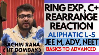 ⭐️Carbocation Rearrangement Ring Expansion  Aliphatic Hydrocarbons  JEE Main Advanced NEET 2024 [upl. by Akcir]