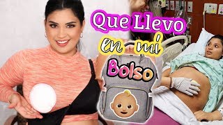 LISTA PARA EL HOSPITAL Qué llevo En Mi Maleta para dar a luz a mi bebe [upl. by Elletnahc146]