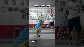 From Day 1 tp 80 kg  Leanna Flowers Transformation [upl. by Eeraj914]