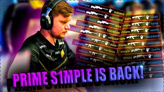 S1MPLE WILL BE THE BEST AGAIN  S1MPLE HIGHLIGHTS CS2 [upl. by Kabob339]