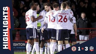 HIGHLIGHTS  Accrington Stanley 13 Wanderers [upl. by Hijoung257]